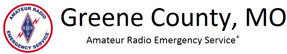 ** TEST SITE** Greene County, MO ARES ** TEST SITE**